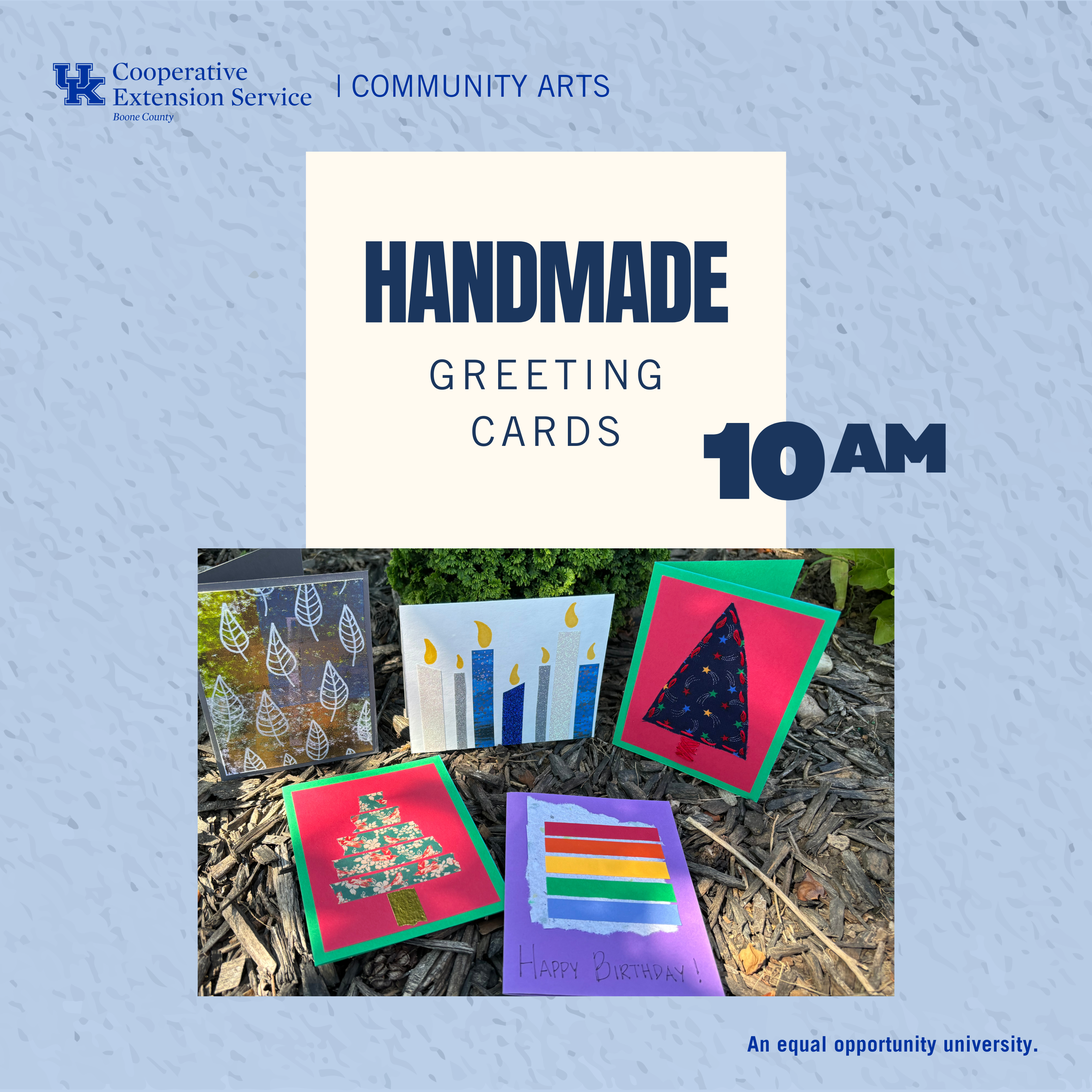 Handmade Greeting Cards Program Ad