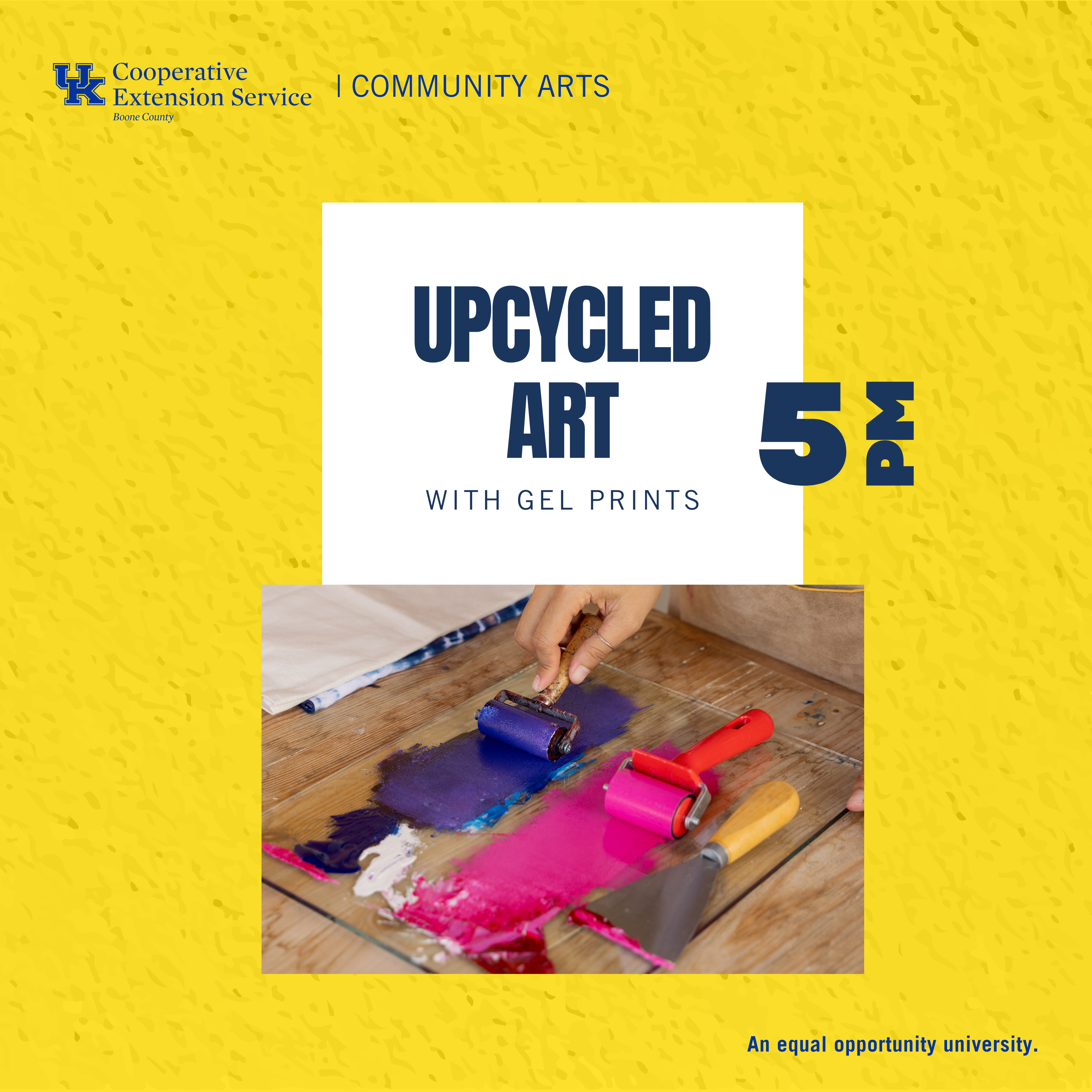 Upcycled Art pm Program Ad