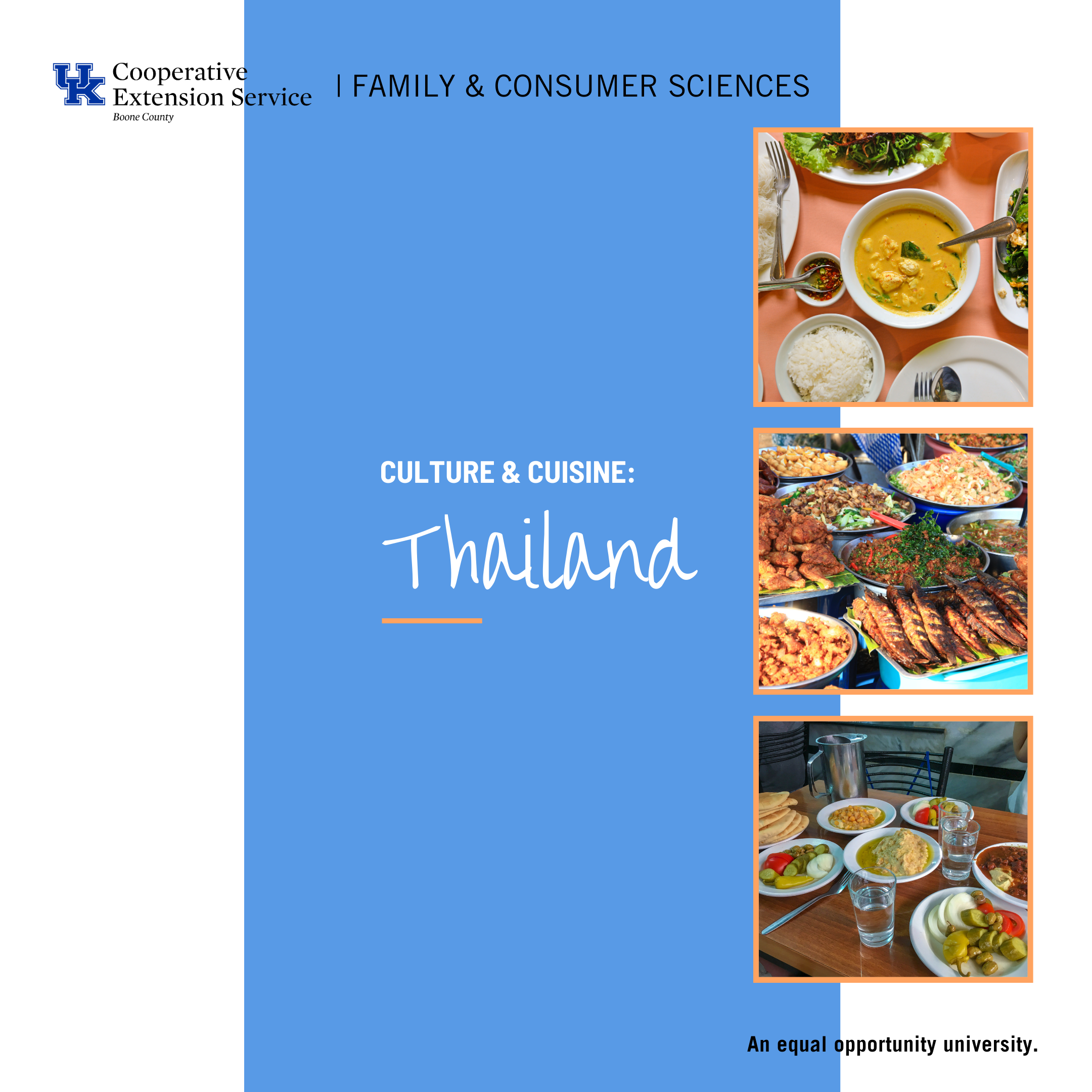 Culture & Cuisine: Thailand program advertisement