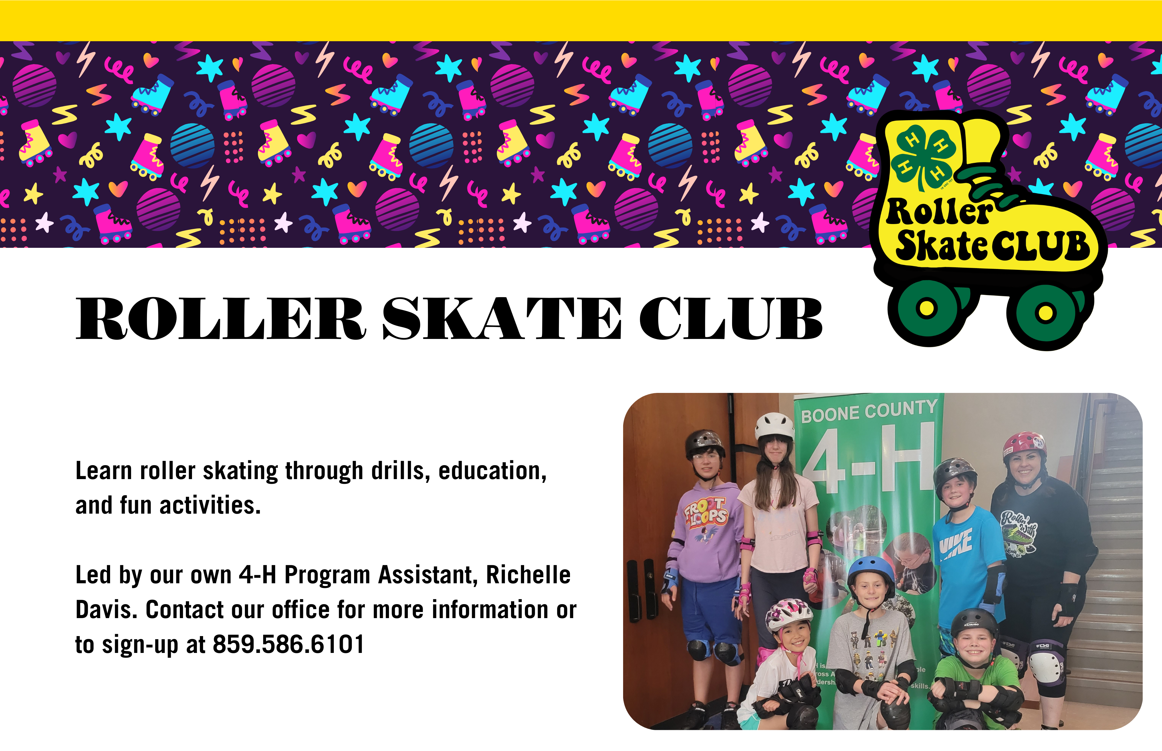 Roller Skate program advertisement