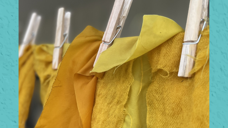 Immersion Dyeing with Natural Colors