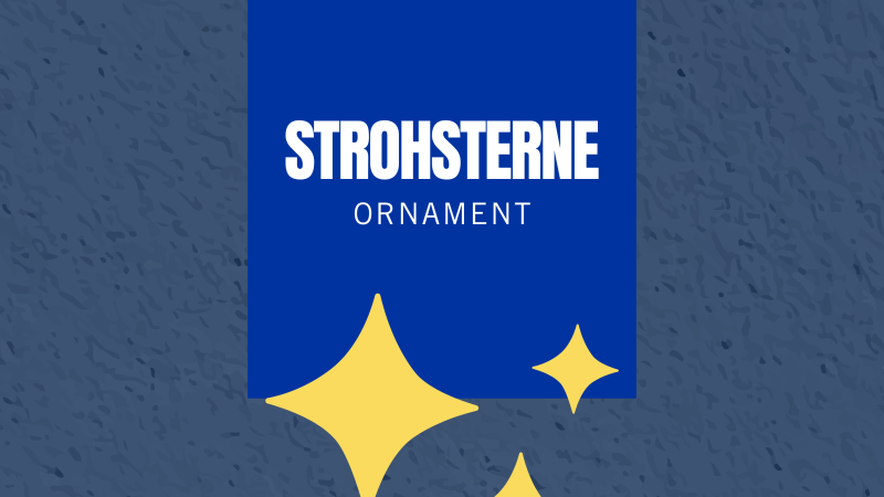 Strohsterne program ad