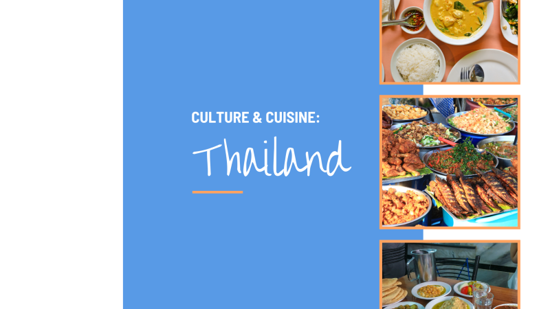 Culture & Cuisine: Thailand program advertisement