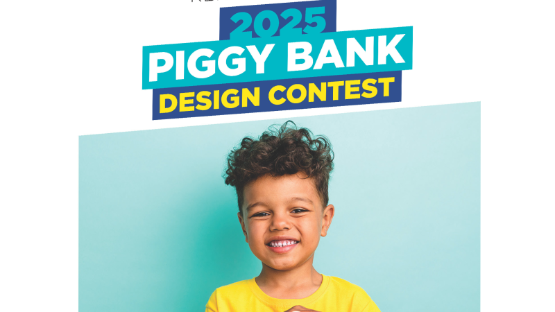 Piggy Bank Design Workshop Program advertisement