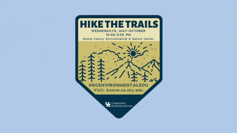 Hike the Trails: September event advertisement